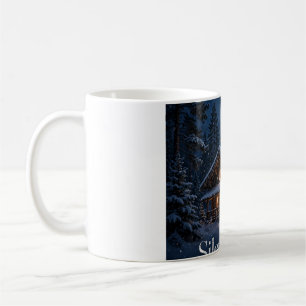 Caneca de Café Cabana Noite Silenciosa