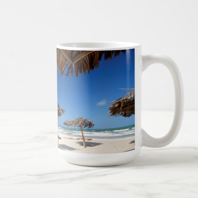 Caneca De Café Cabanas |Brazil da praia (Direita)