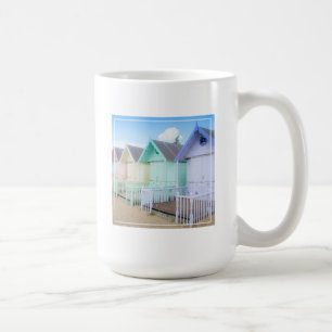 Caneca De Café Cabanas da praia da ilha de Mersea