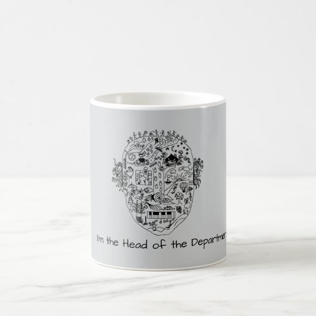 Caneca De Café Cabeça (Centro)
