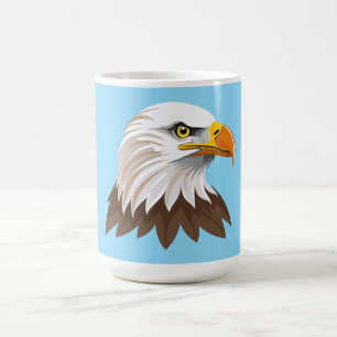 Caneca De Café Cabeça de águia americana