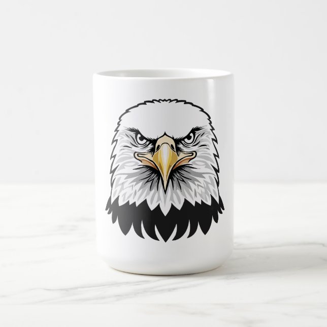 Caneca De Café Cabeça de águia americana (Centro)