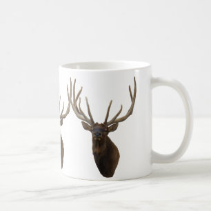 Caneca De Café Cabeça de Alce Touro E48 em Veludo