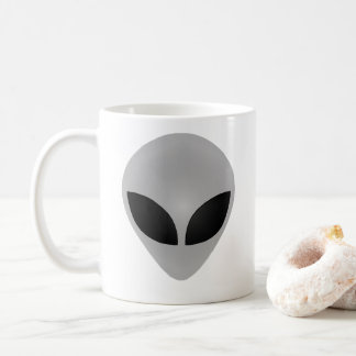 Caneca De Café Cabeça de alienígena