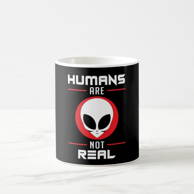 Caneca De Café Cabeça De alienígena Ufo Aliens Área 51 Presente E (Centro)