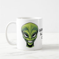 Cabeça de Alienígena Verde