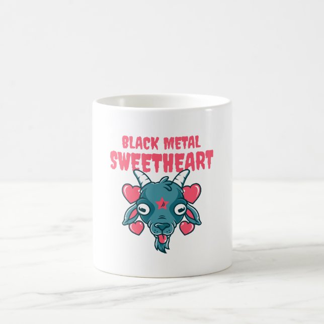 Caneca De Café Cabeça de Bode Baphomet Fofa (Centro)