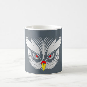 Caneca De Café Cabeça de coruja