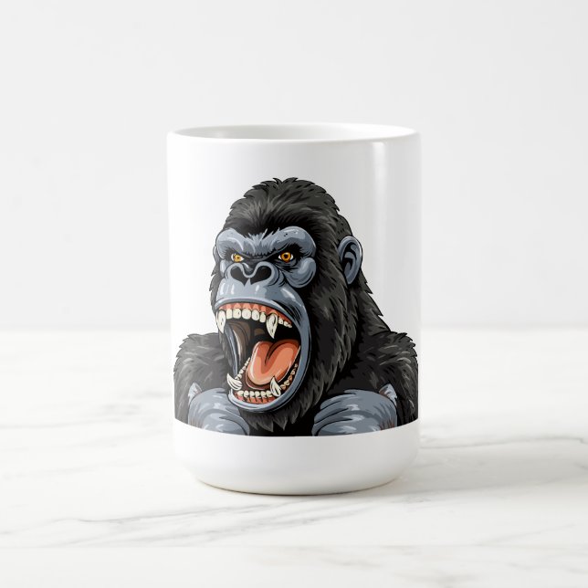 Caneca De Café Cabeça de gorila (Centro)