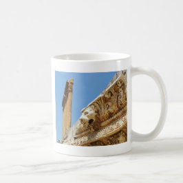 Caneca De Café Cabeça de Leão Esculpida em Baalbek