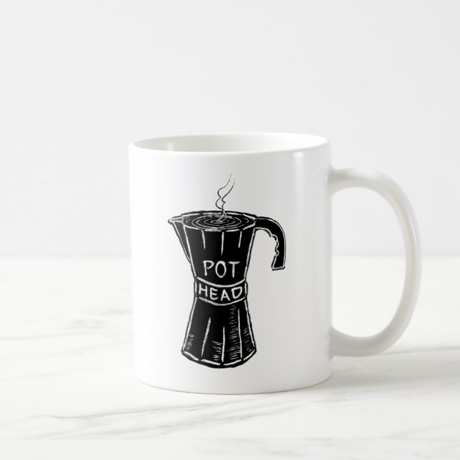 Caneca de Café Cabeça de Panela (Direita)