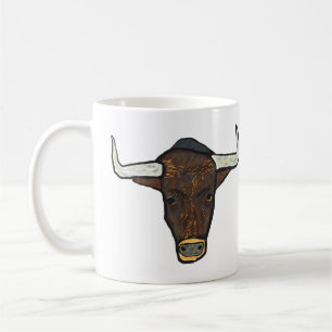 Caneca De Café Cabeça de Touro