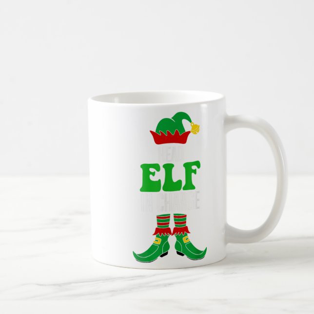Caneca De Café Cabeça Elf A Carregar (Direita)