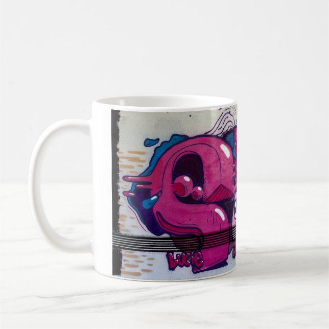 Caneca De Café Cabeça Estranha (Esquerda)