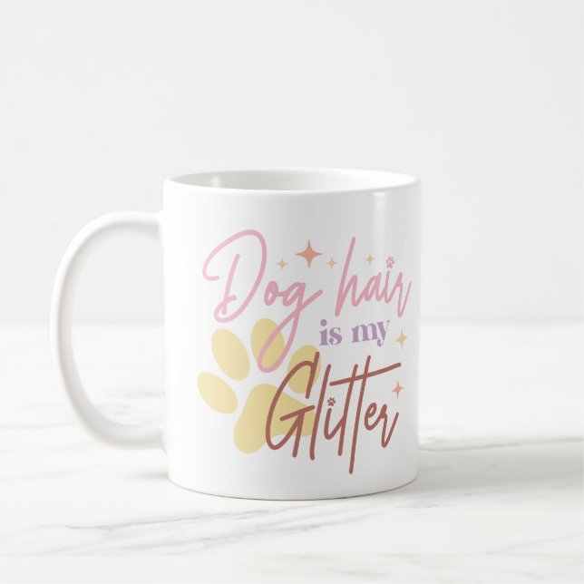 Caneca De Café Cabelo de Cachorro é minha estética de Cachorro Gl (Esquerda)