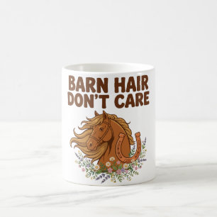 Caneca De Café Cabelo de Celeiro Não Liga — Cabeça de Cavalo, Fer
