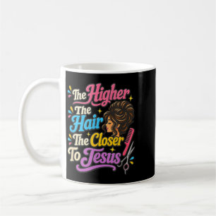 Caneca De Café Cabelo de Estilista Cristão Seguidor de Jesus Engr