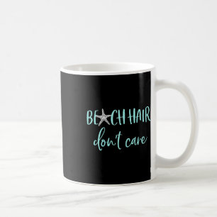 Caneca De Café Cabelo de Praia - Férias de Verão Engraçadas