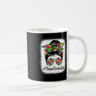 Caneca De Café Cabelo Desarrumado Médico Instantâneo Apoiando a C