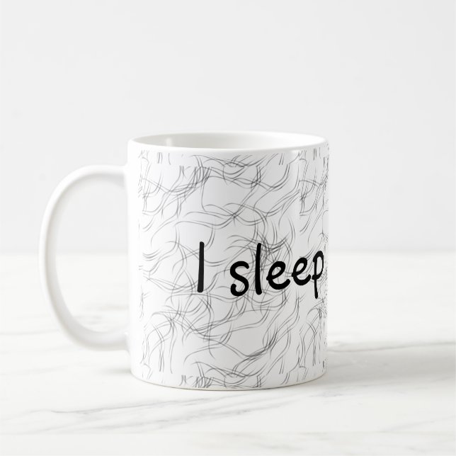 Caneca De Café Cabelo do animal de estimação (Esquerda)