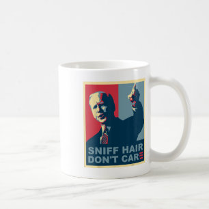 Caneca De Café Cabelo farejador Don#39;não se importa com o meme