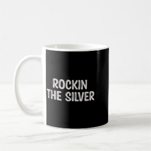Caneca De Café Cabelo Grisalho Engraçado Citação de Aniversário H