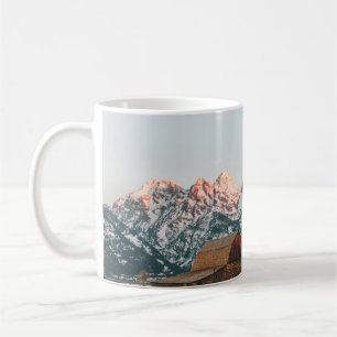 Caneca De Café Cabina Sunrise da Manhã no Parque Nacional de Gran