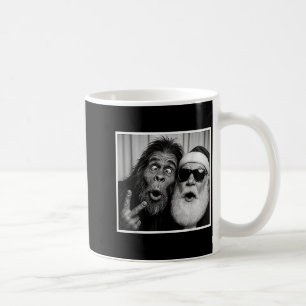 Caneca De Café Cabine de Fotos Engraçada do Pé Grande com Papai N