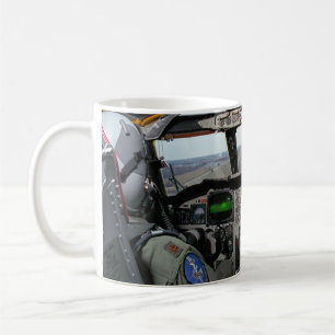 CANECA DE CAFÉ CABINE DO B-52H STRATOFORTRESS