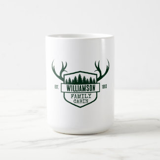 Caneca De Café Cabine florestal personalizada