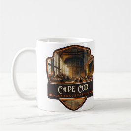 Caneca De Café Cabo Cod, Massachusetts  | Vintage