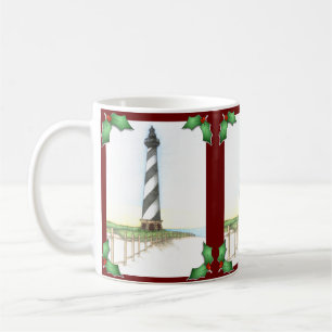 Caneca De Café Cabo Hatteras Lighthouse Natal