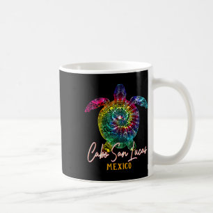 Caneca De Café Cabo San Lucas Tie Dye Sea Turtle Matando Família