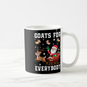 Caneca De Café Cabra de Natal Cabra Divertida Para Todos