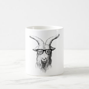 Caneca De Café Cabra do hipster