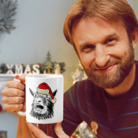 Cabra engraçada de Natal