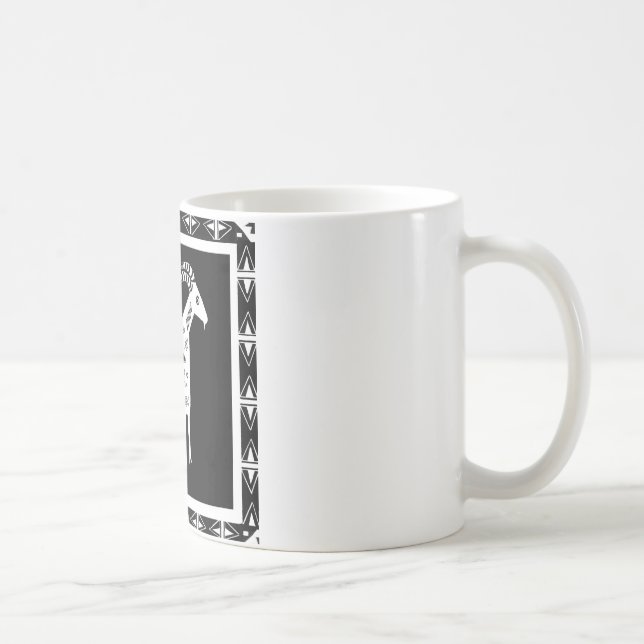 Caneca De Café Cabra-Mãe da Montanha com Bebê (Direita)