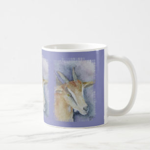 Caneca De Café Cabra/miúdo da aguarela
