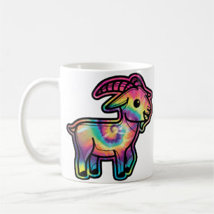 Caneca De Café Cabra Tie-Dye