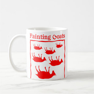 Caneca De Café Cabras de desmaio