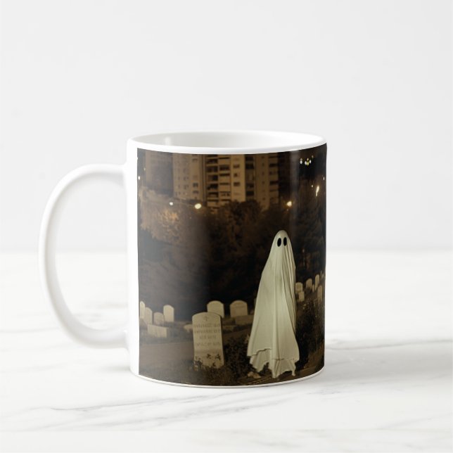 Caneca De Café Caça a Fantasmas Nº 34 (Esquerda)