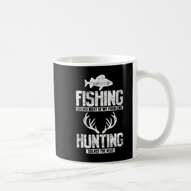 Caneca De Café Caça à pesca (Direita)