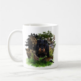 Caneca De Café Caça alemã Terrier (Jagdterrier)