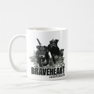 Caneca De Café Caça Alemã Terrier, O Jagdterrier, Arte