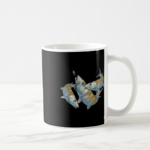 Caneca De Café Caça ao Bonefish Um Fly Fishing & De Água Salg