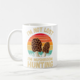 Caneca De Café Caça ao Cogumelo Morel Para Forrageadores de Fungo