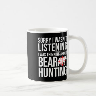 Caneca De Café Caça Ao Urso No Alasca