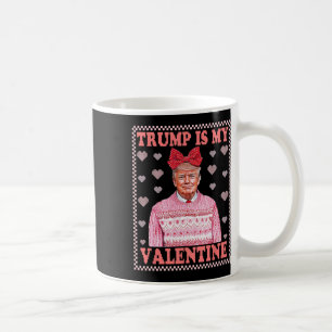 Caneca De Café Caça ao Veado Trump Retro Camuflado Funny Buck Aro