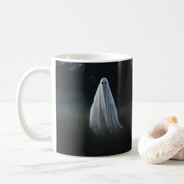 Caneca De Café Caça de Fantasmas Nº 07 (Com Donut)