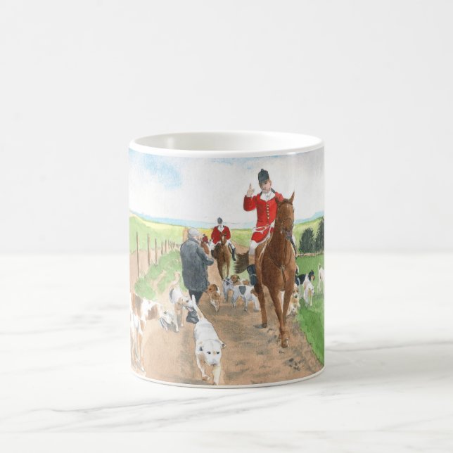 Caneca De Café Caça de Fox (Centro)
